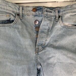 a.n.a Light Wash Straight Jeans